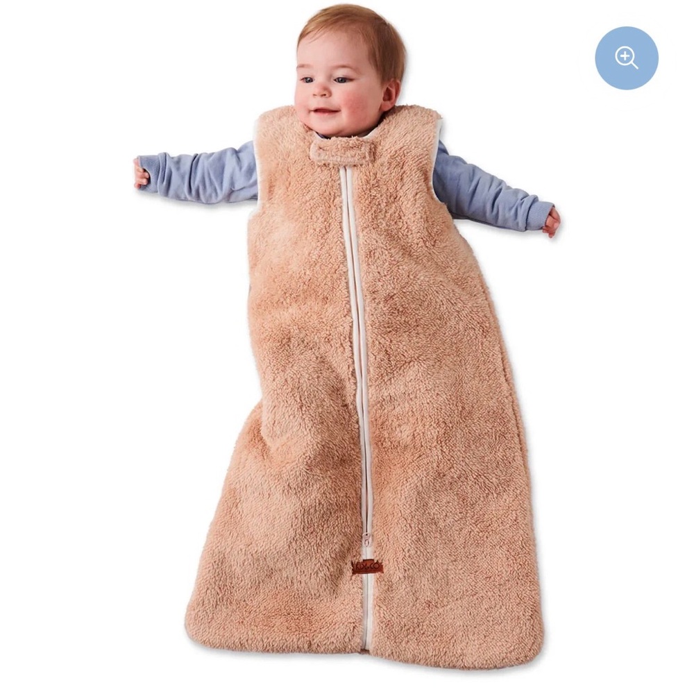 Kip & Co Teddy Bear Sherpa Wearable Baby Sleep Bag – 12–24 Months 2.6 Tog
